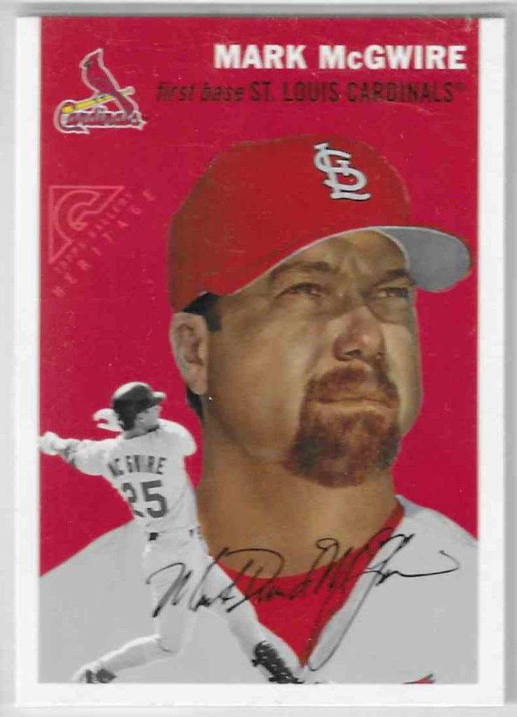 2000 Topps Gallery Heritage TGH1 Mark McGwire